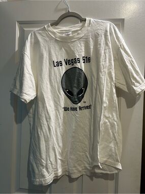Las Vegas 51s minor League Baseball Gildan White Heavy Cotton T‑Shirt XL